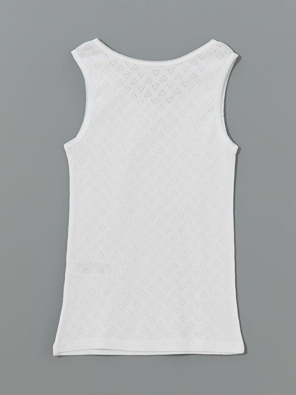 Moudda LC Waikiki - Débardeur en jersey Fille Buxe blanc - Tunisie 4