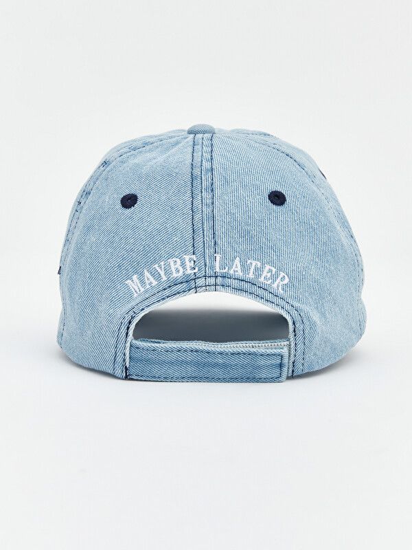 Moudda LC Waikiki - Chapeau en tissu pour Femme couleur Bleu denim - Tunisie 3