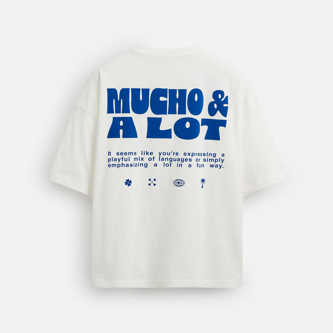 Moudda ZARA - T-Shirt Coton - Flamme Mucho & A Lot - Tunisie 2