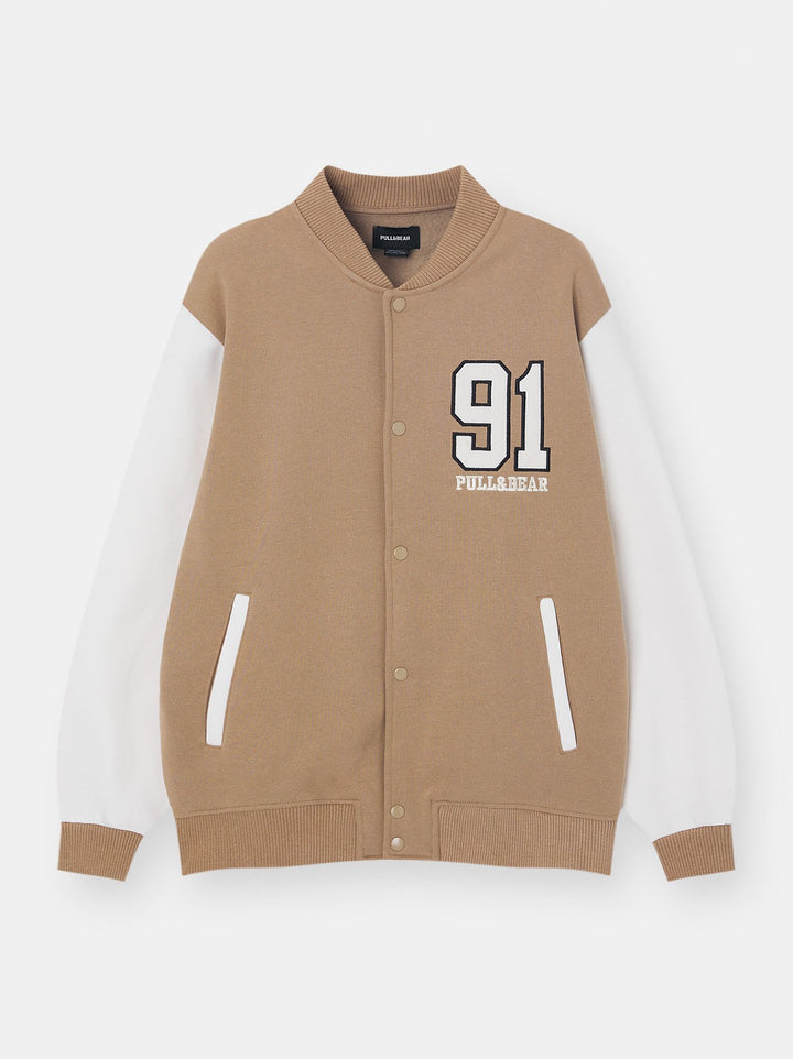 Moudda PULL & BEAR - Bomber Basique Varsity Coton New Calidos - Tunisie 4