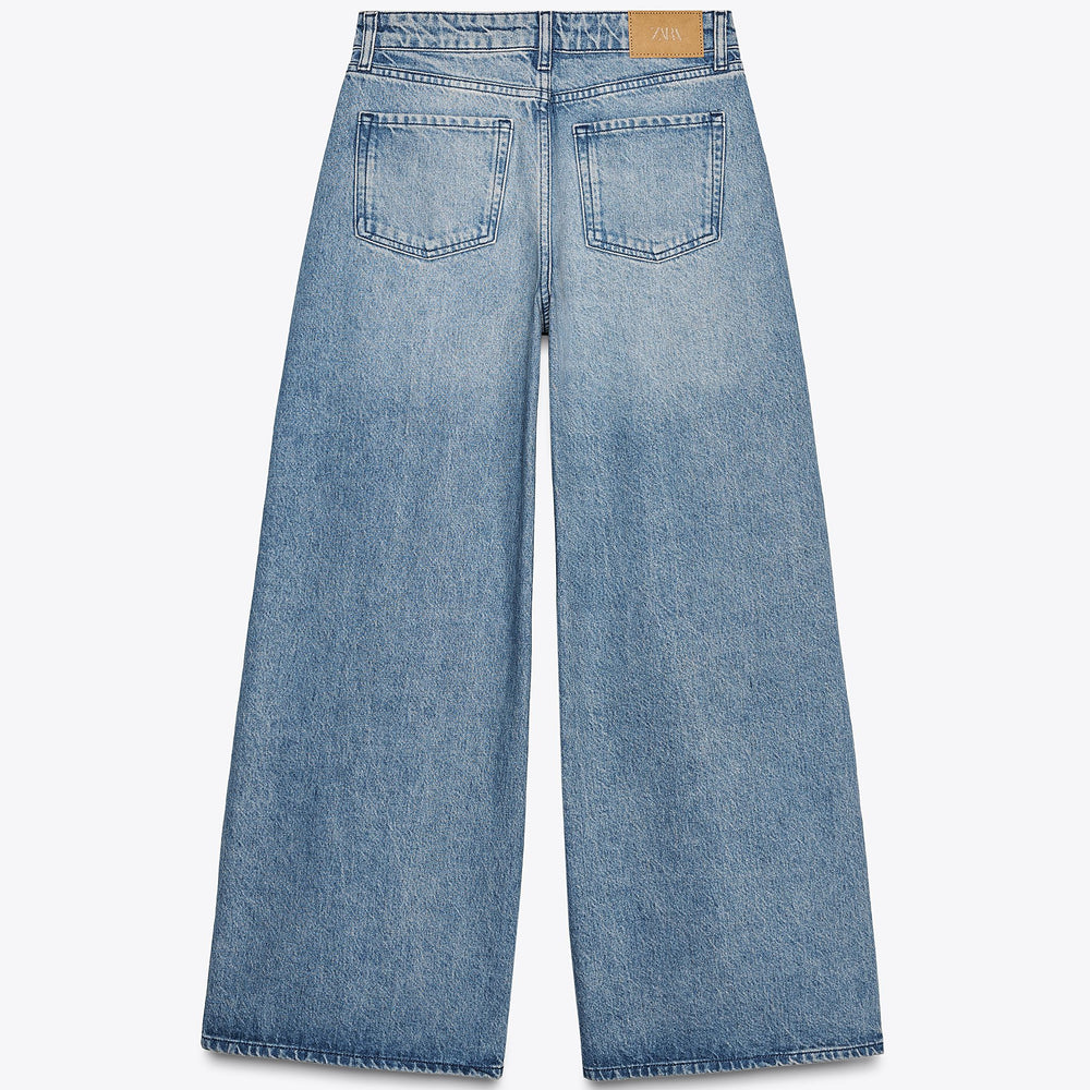 Moudda ZARA - Denim - Taille Haute, Wide Leg & Pinces - Tunisie 2