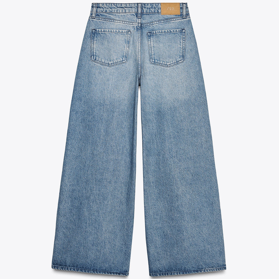 Moudda ZARA - Denim - Taille Haute, Wide Leg & Pinces - Tunisie 2