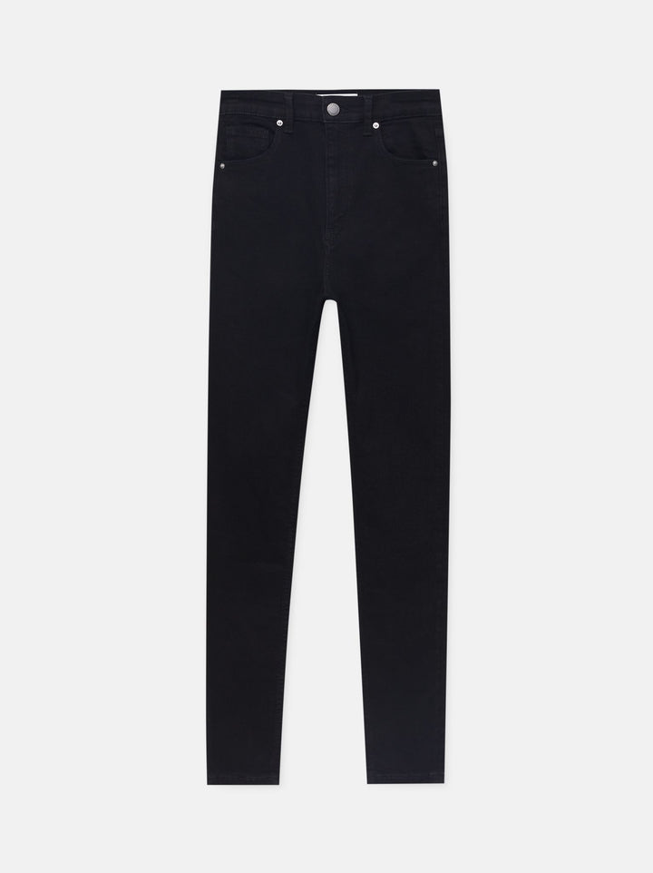 Moudda PULL & BEAR - Pantalon Skinny Super Taille Haute Noir - Tunisie 2