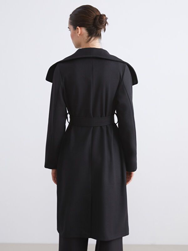 Moudda LC Waikiki - Manteau effet laine Femme Noir - Tunisie 5