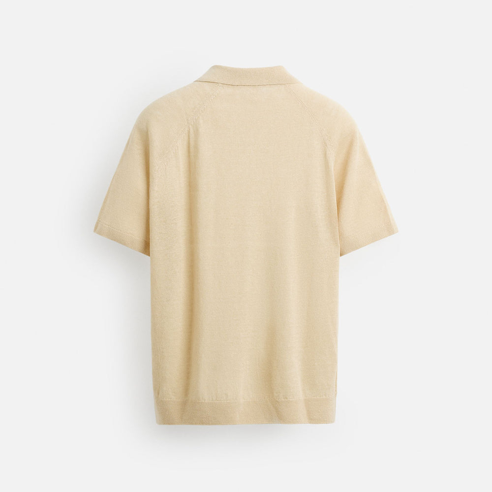 Moudda ZARA - Pull Lin - Col Polo (Daily Plain Air) - Tunisie 2