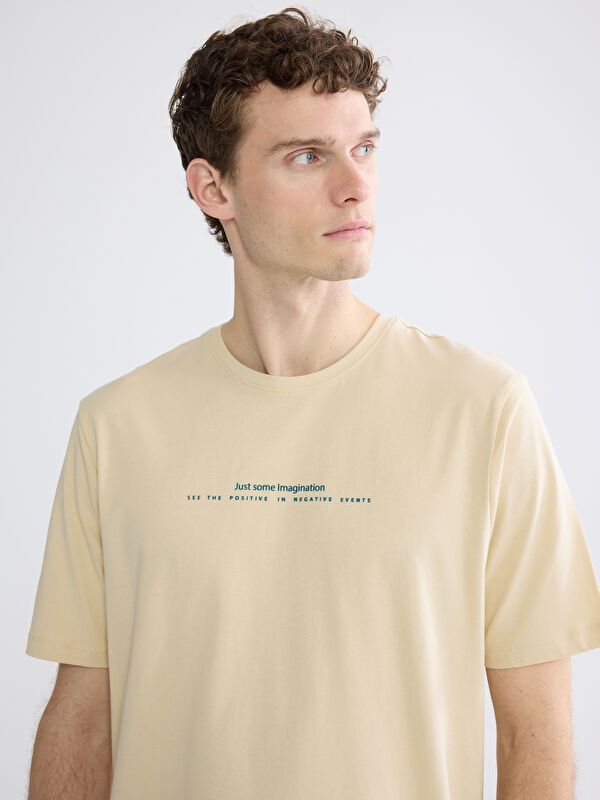 Moudda LC Waikiki - T-shirt imprimé manches courtes en jersey pour Homme - Tunisie 1