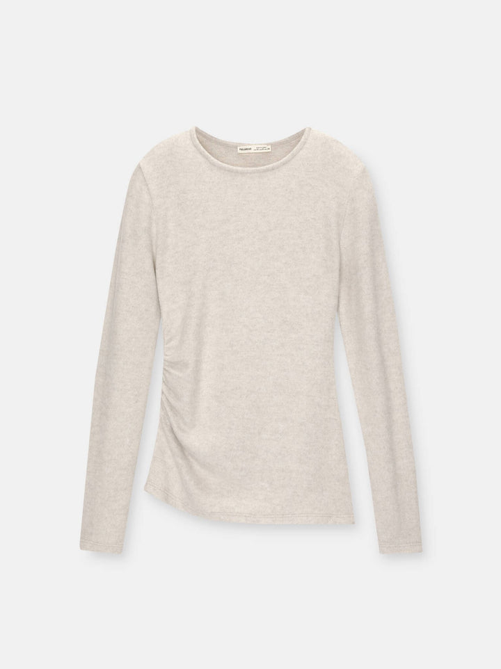 Moudda PULL & BEAR - T-Shirt - Fronces Latérales & Soft Touch - Tunisie 3