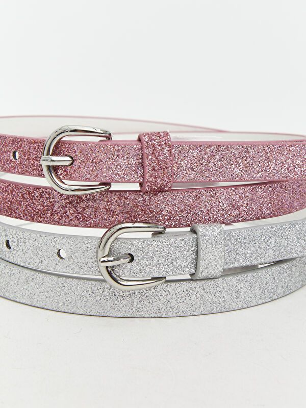 Moudda LC Waikiki - Ceintures et bretelles Fille Argent - Tunisie 4