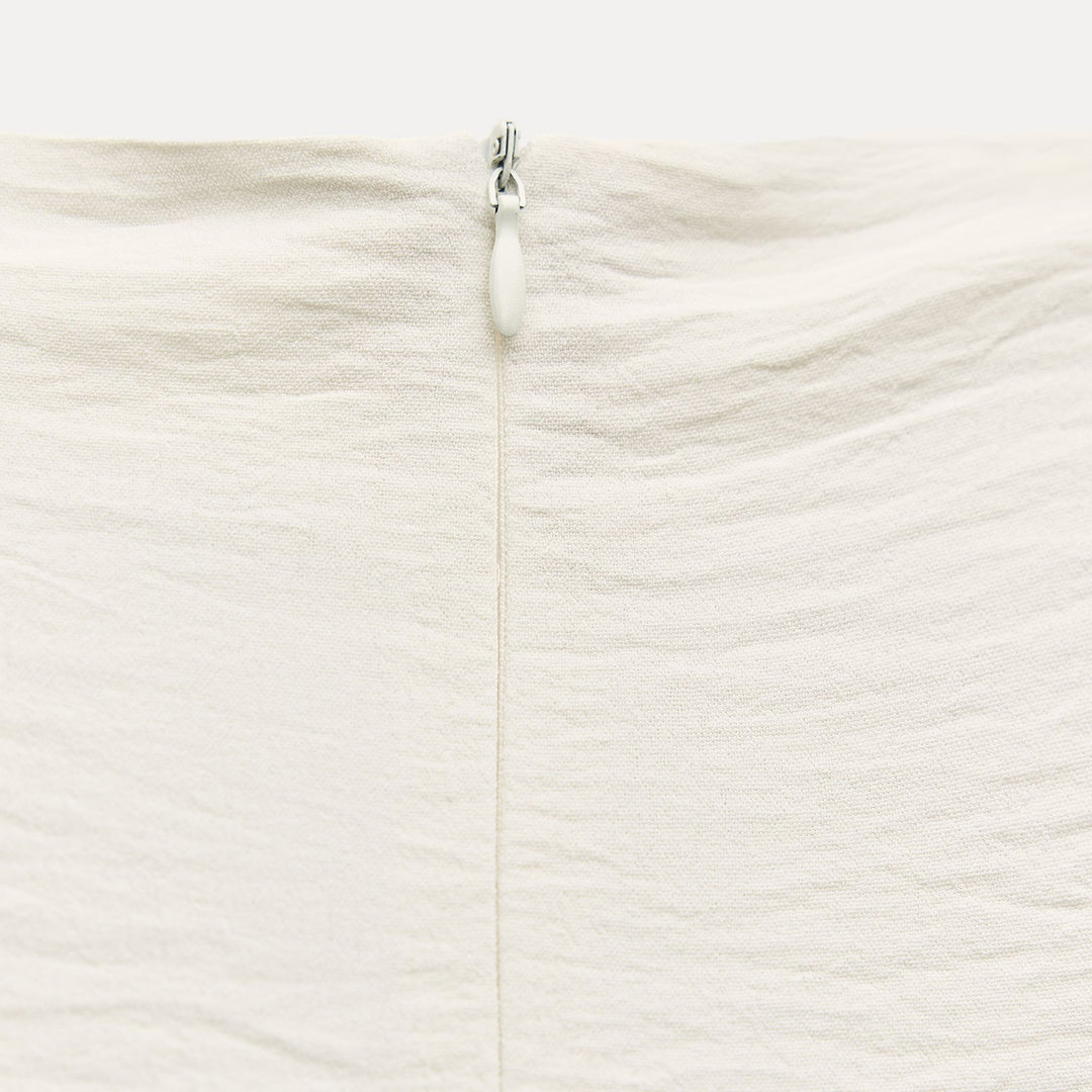 Moudda ZARA - Top ballon décolleté drapé coordonné - Tunisie 5