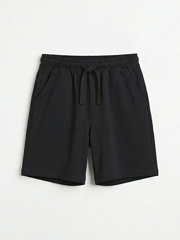 Moudda LC Waikiki - Short en jersey basique pour Garçon couleur Noir - Tunisie 1