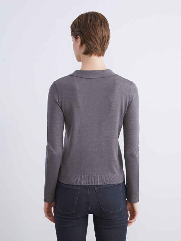 Moudda LC Waikiki - Cv tricot pullover mid pour Femmes - Tunisie 4