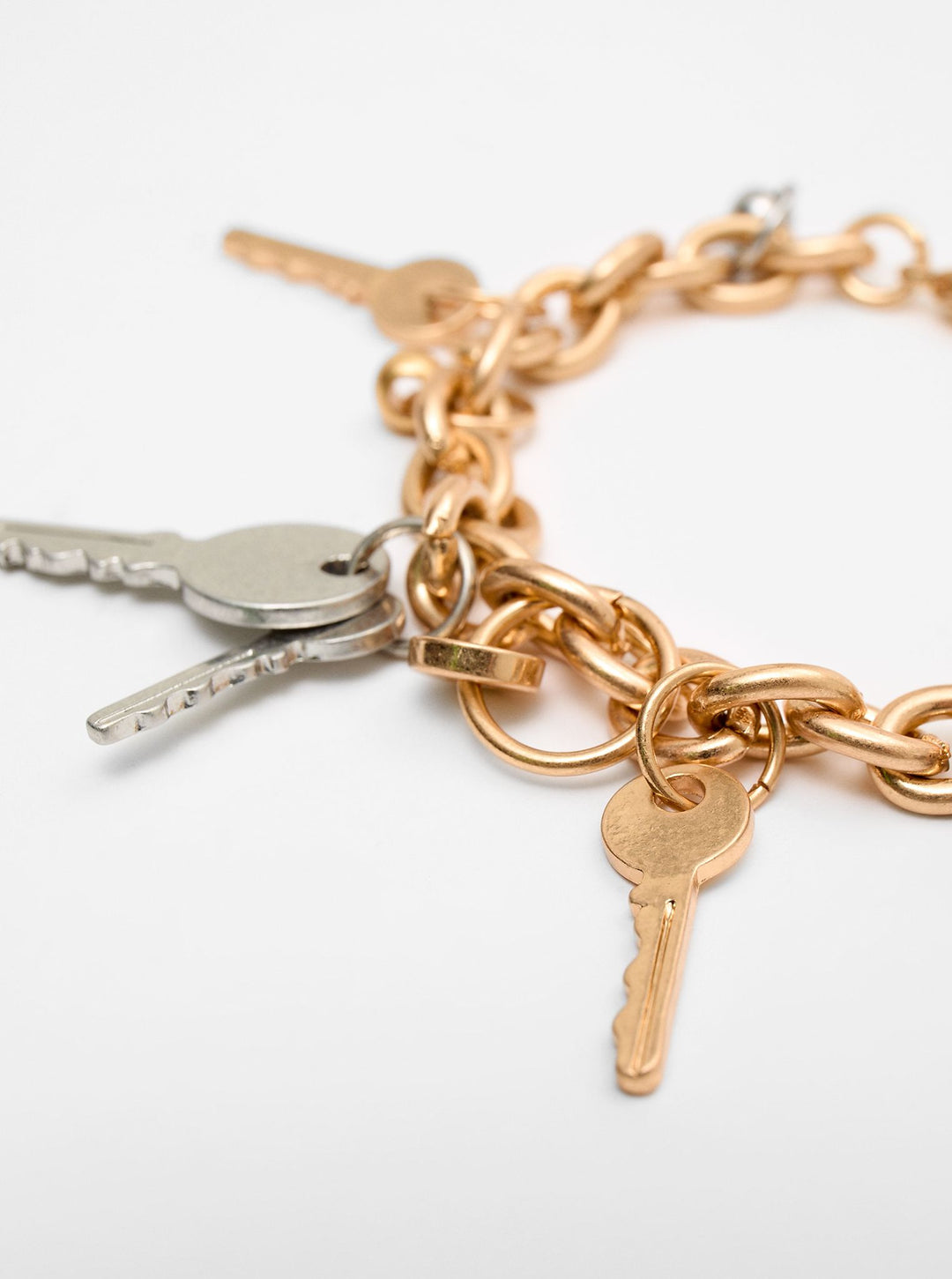Moudda STRADIVARIUS - Bracelet Multi-Charms Clés - Tunisie 1