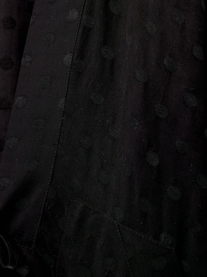 Moudda PULL & BEAR - Kimono Court à Pois Noir - Tunisie 4