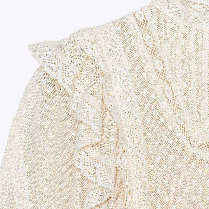 Moudda ZARA - Chemise Tulle - Brodée - Tunisie 3