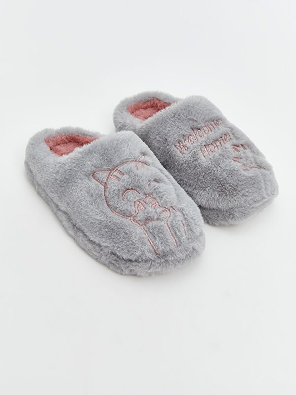 Moudda LC Waikiki - Pantoufles maison Fille Gris - Tunisie 1