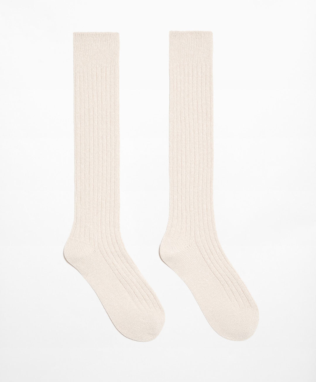Moudda Oysho - Chaussettes Genou Supersoft Côtelées - Tunisie 4
