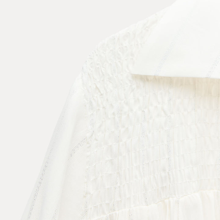 Moudda ZARA - Chemise Romantique à Rayures Légères - Tunisie 3