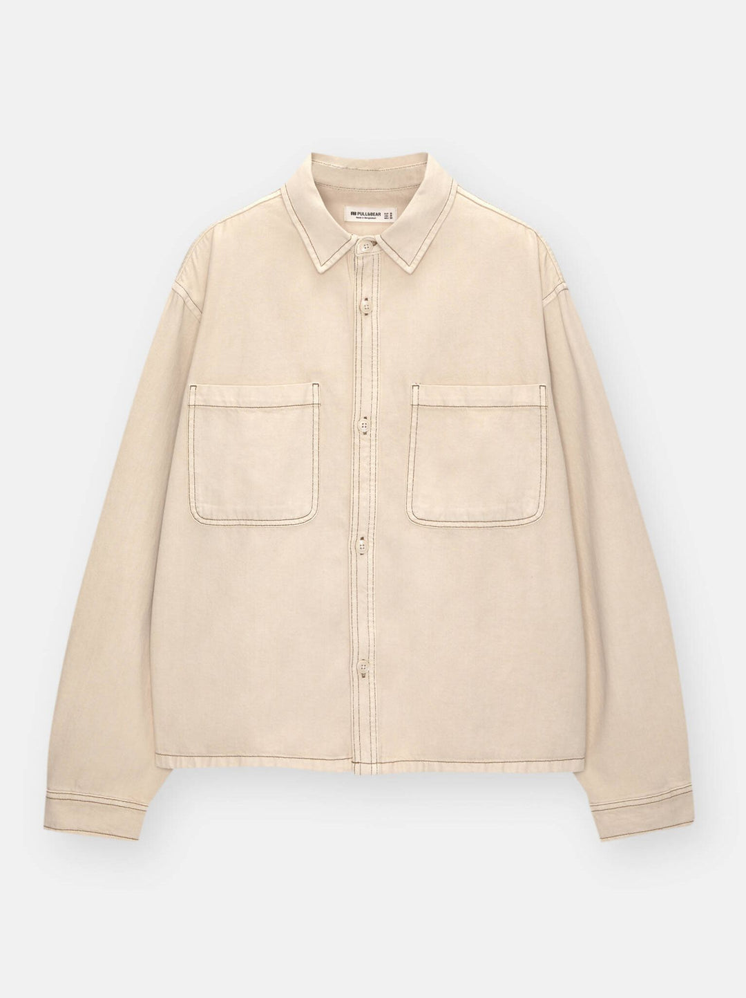 Moudda PULL & BEAR - Veste Twill - Surpiqûre Contrastée - Tunisie 3