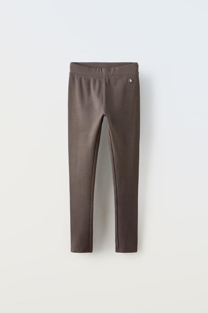 Legging en côte basique
