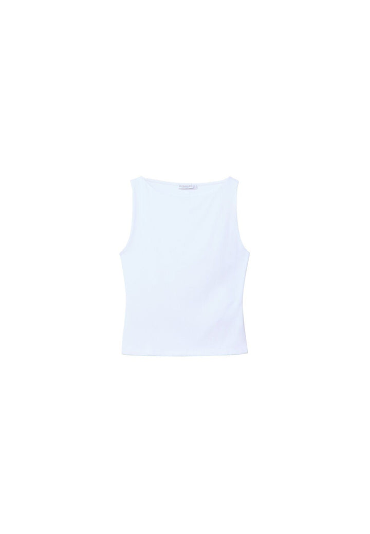 Moudda STRADIVARIUS - Top en Polyamide S/M Encolure Bateau - Tunisie 1