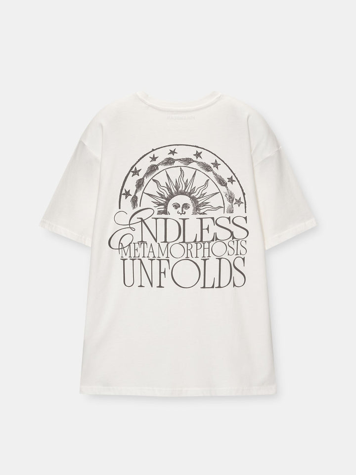Moudda PULL & BEAR - T-Shirt Imprimé Volume Endless Metamorphosis - Tunisie 2