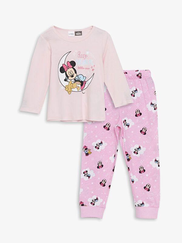 Moudda LC Waikiki - Sous-vêtement jersey pyjama manches longues milieu pour Filles - Tunisie 1