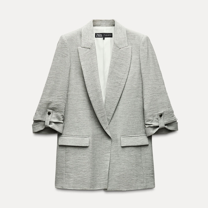 Moudda ZARA - Veste tailleur manches retroussées - Tunisie 2