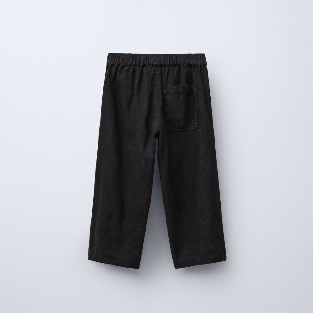 Moudda ZARA - Pantalon Enfant - 100% Lin Noir (6T) - Tunisie 2