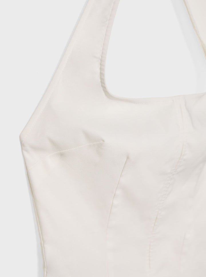 Moudda STRADIVARIUS - Top Halter en Bengaline - Tunisie 3