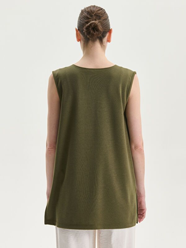 Moudda LC Waikiki - Cardigan basique en jersey pour Femmes - Tunisie 4