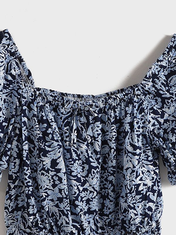 Moudda LC Waikiki - Chemisier (blouse) manches courtes en tissu pour Fille - Tunisie 3