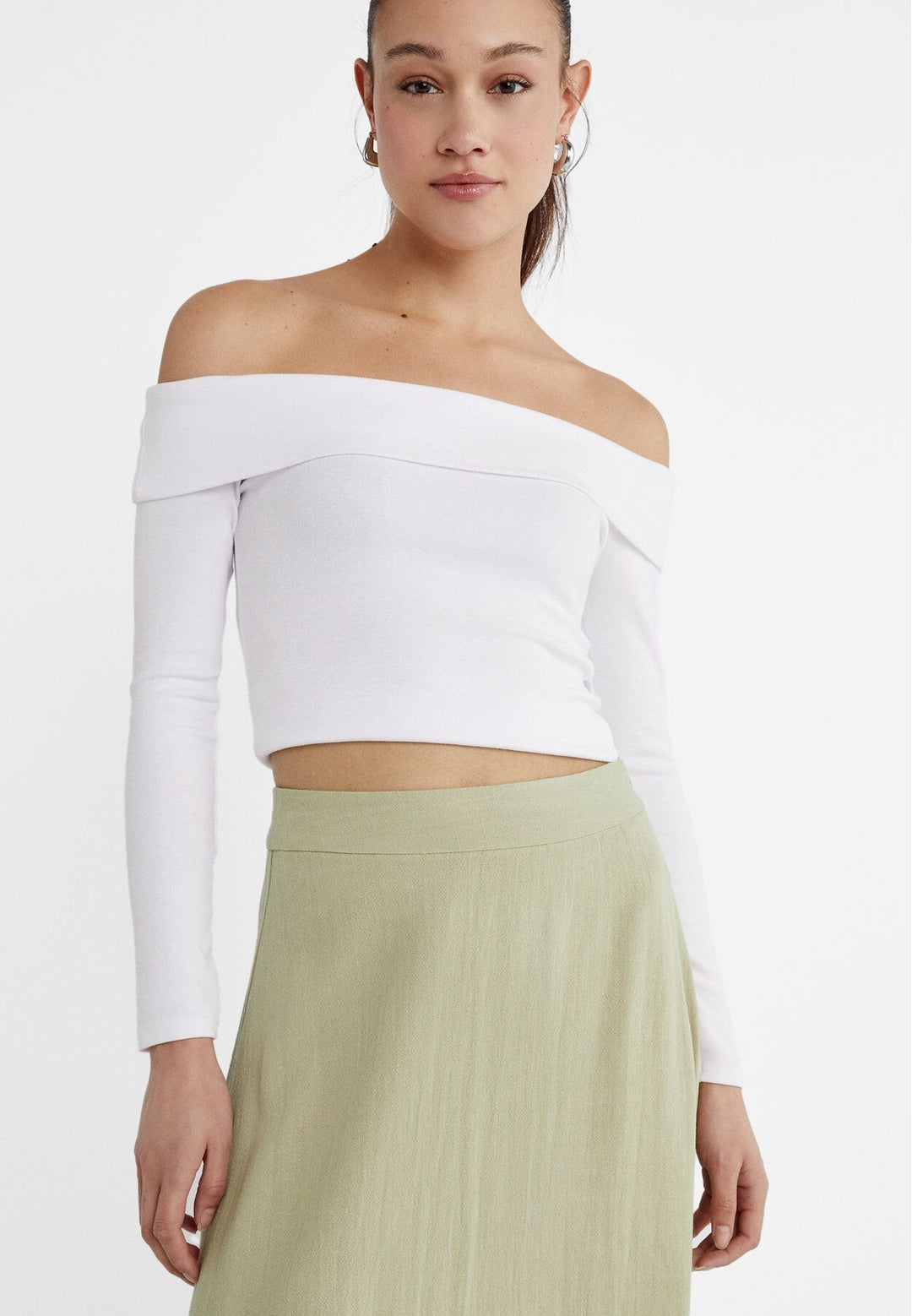 Moudda STRADIVARIUS - Jupe Midi à Superposition Rustique - Tunisie 4