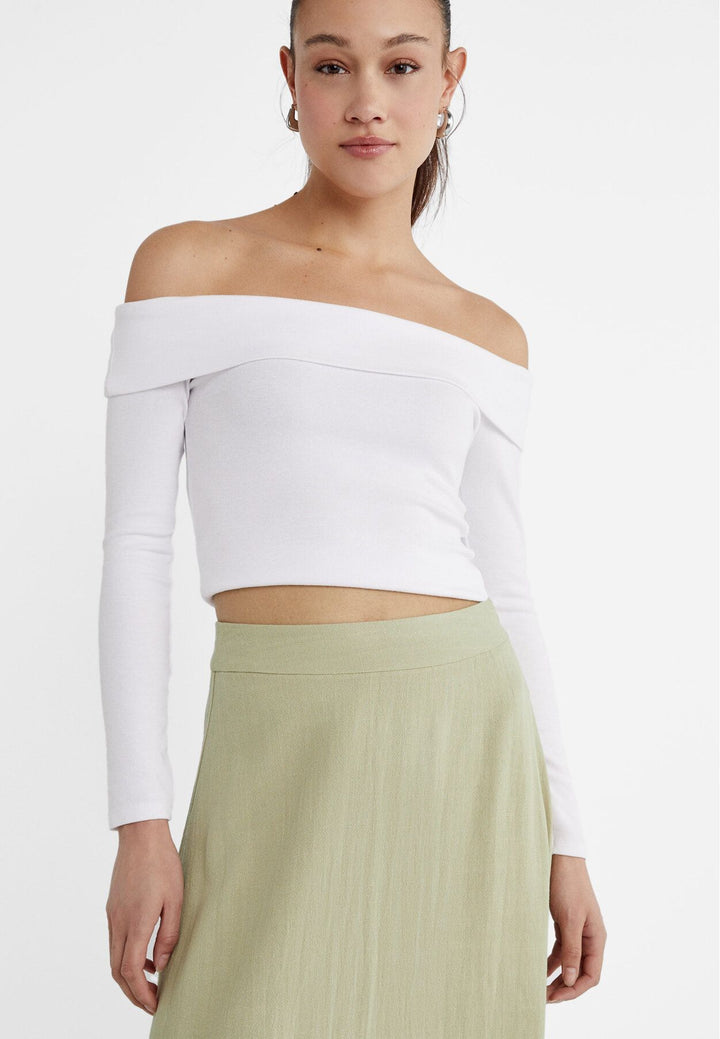 Moudda STRADIVARIUS - Jupe Midi à Superposition Rustique - Tunisie 4