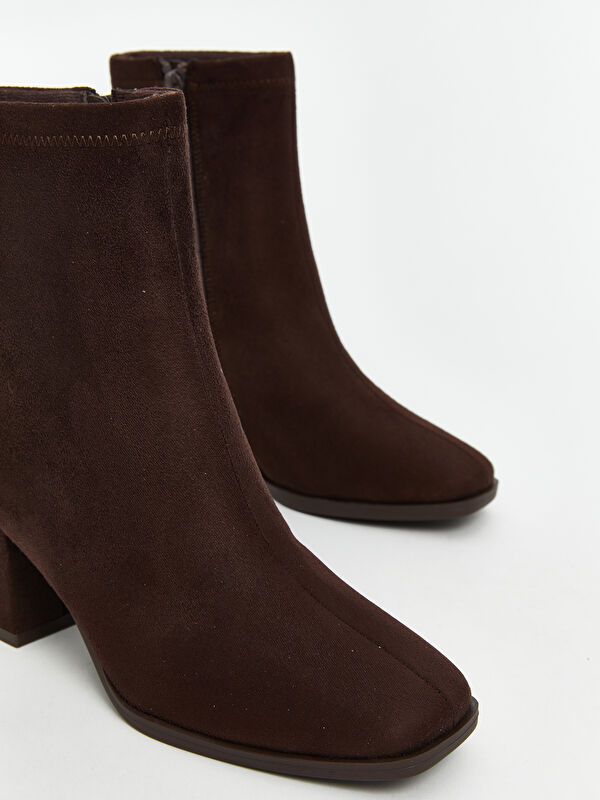 Moudda LC Waikiki - Bottes à talons Femme Brun foncé - Tunisie 3