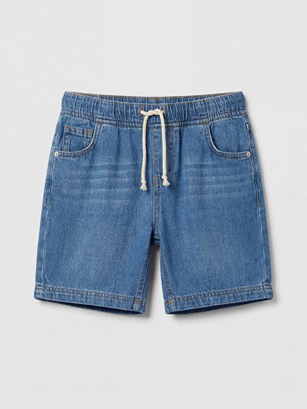 Moudda LC Waikiki - Bermuda en denim pour Garçon couleur Rodeo Bleu indigo moyen - Tunisie 1