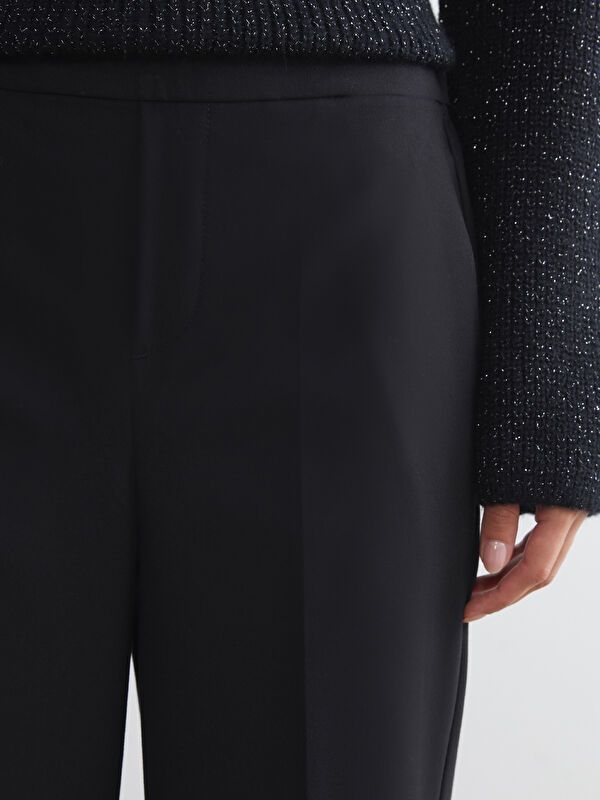 Moudda LC Waikiki - Pantalon tissé moyen Femme Noir - Tunisie 3