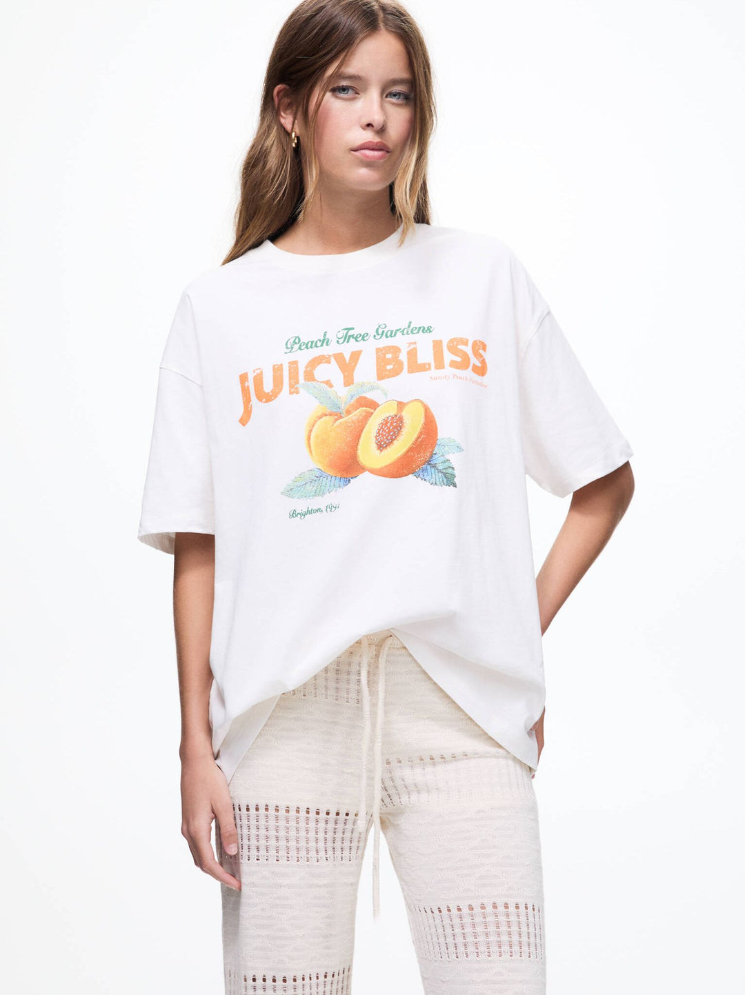 Moudda PULL & BEAR - Body Graphique Illustration Fruits - Tunisie 1
