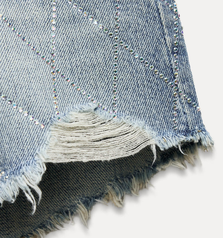 Moudda ZARA - Short courbe diamants - Tunisie 2