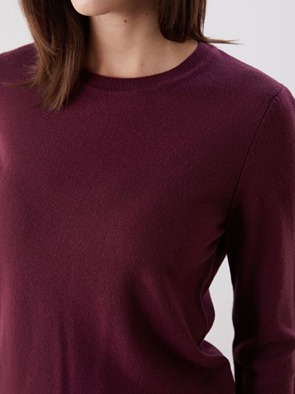 Moudda LC Waikiki - Pull tricot maternité Femme Bordeaux - Tunisie 3