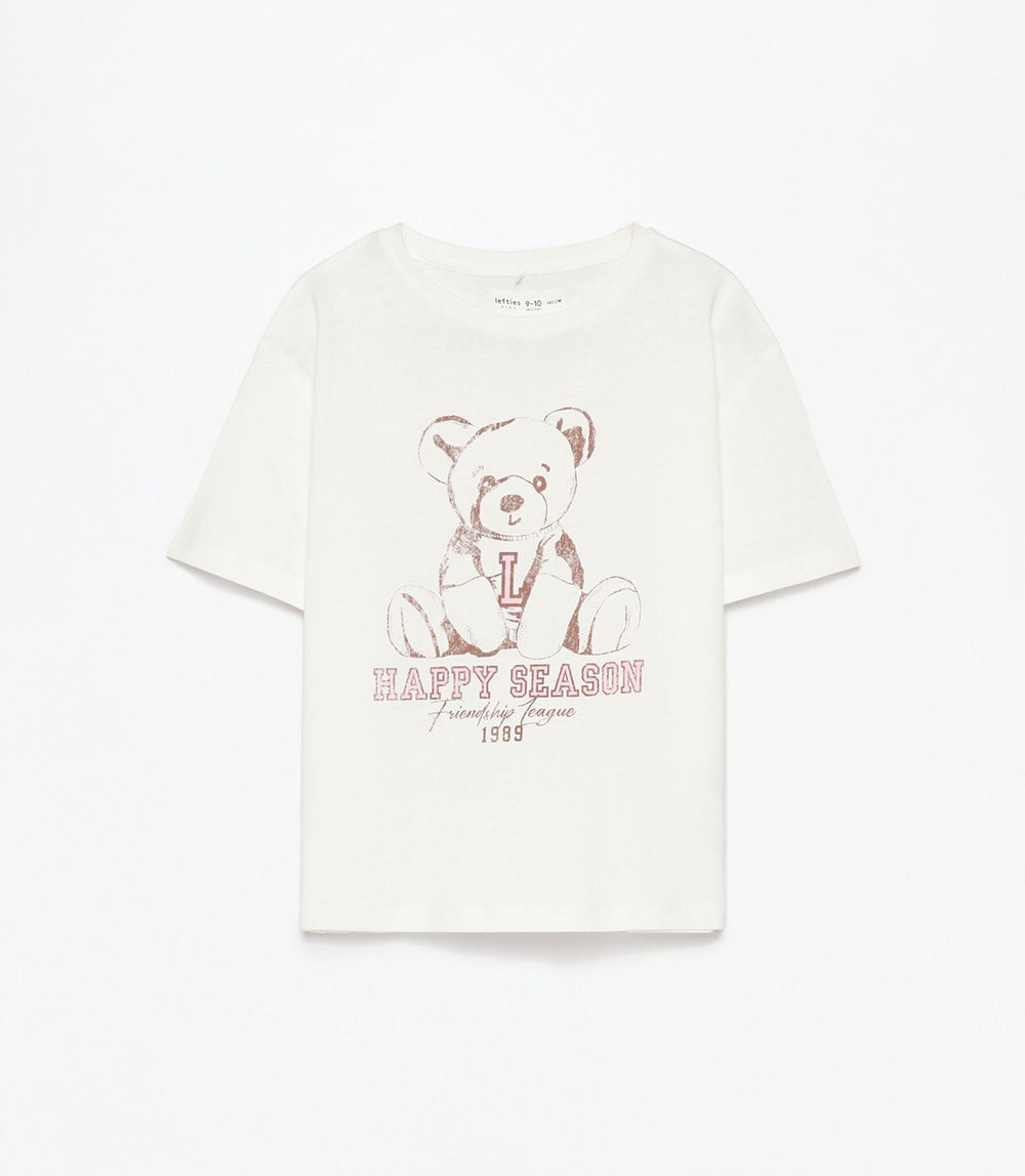Moudda Lefties - T-Shirt - Imprimé Positionnel Février Fille - Tunisie 2