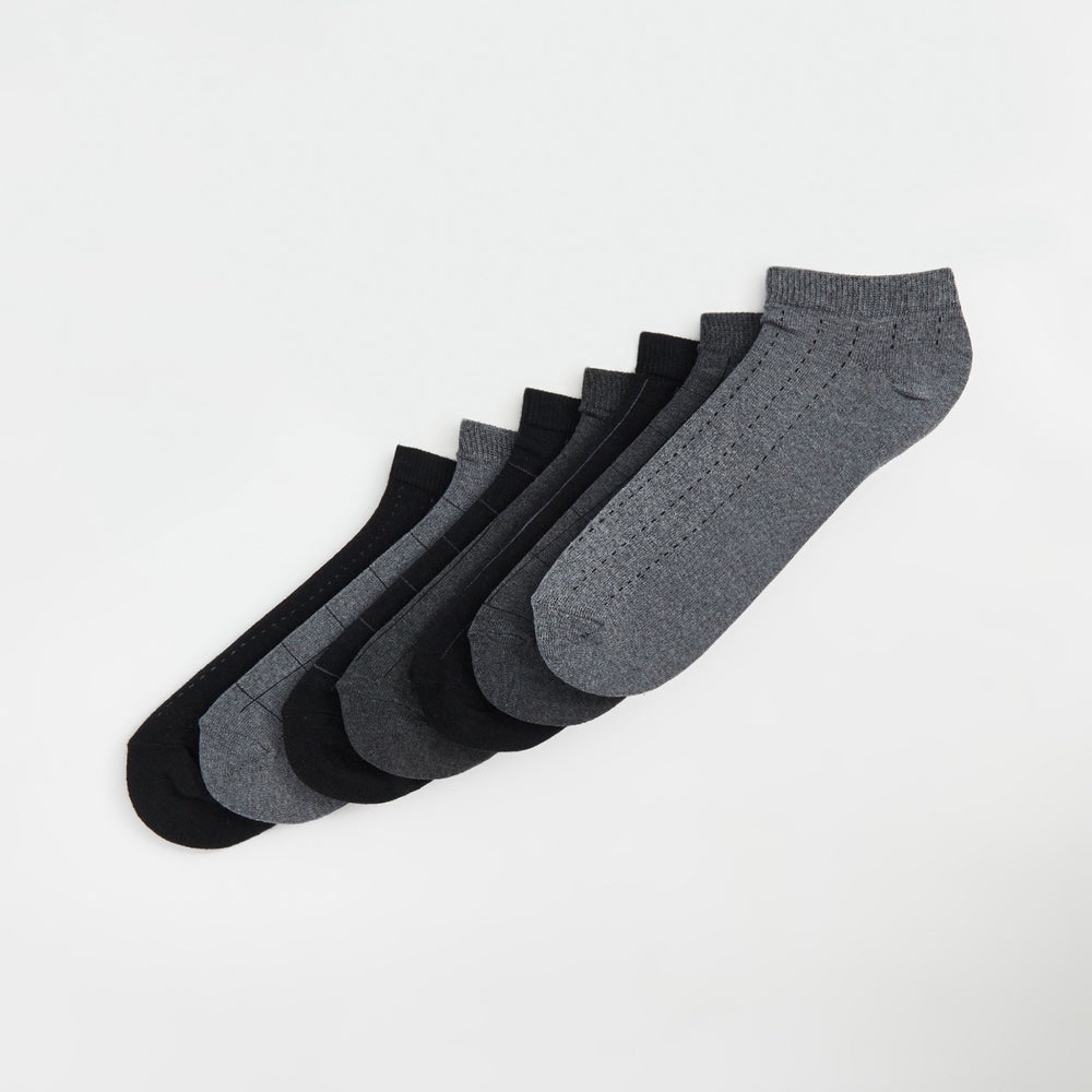 Moudda LC Waikiki - Chaussettes pour sneakers Homme Fil mélangé teint - Tunisie 2