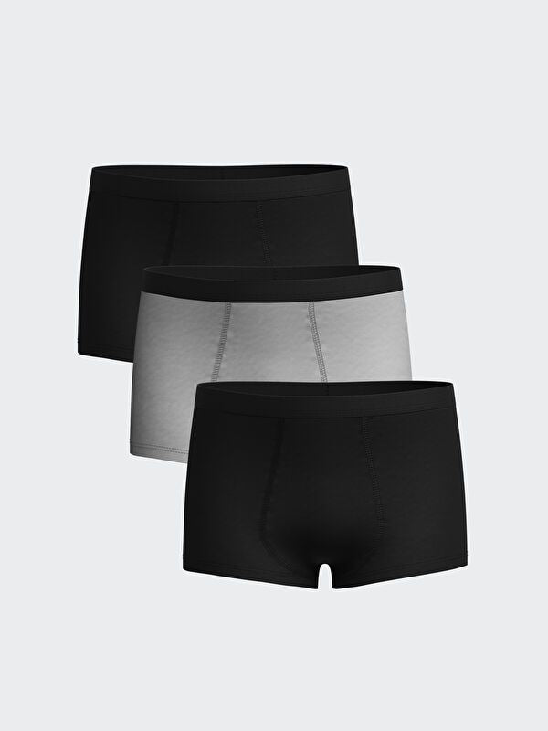 Moudda LC Waikiki - Boxer en jersey couleur Noir pour garçons - Tunisie 1