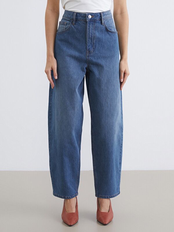 Moudda LC Waikiki - Pantalon en jean pour Femme couleur Rodeo Bleu indigo moyen - Tunisie 2