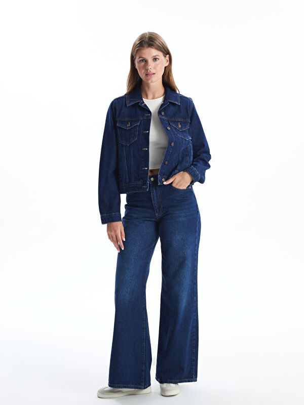 Moudda LC Waikiki - Veste tissée en jean pour Femmes - Tunisie 2