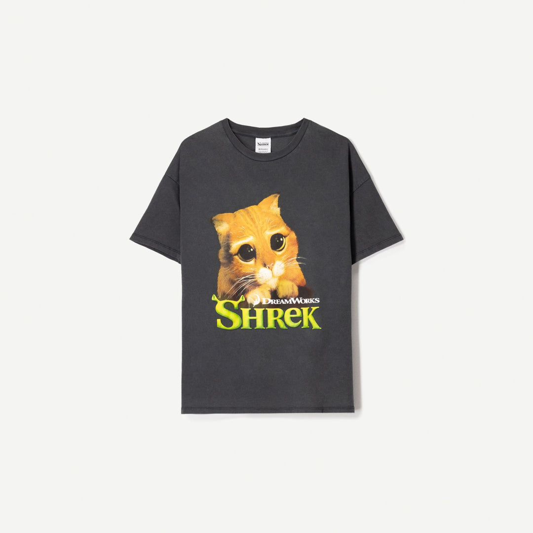 Moudda BERSHKA - T-Shirt - Shrek & Petit Chat - Tunisie 1