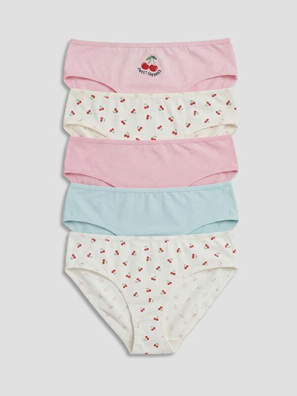 Moudda LC Waikiki - sous-vêtement (slip) en jersey pour Fille couleur Rose lilas - Tunisie 2