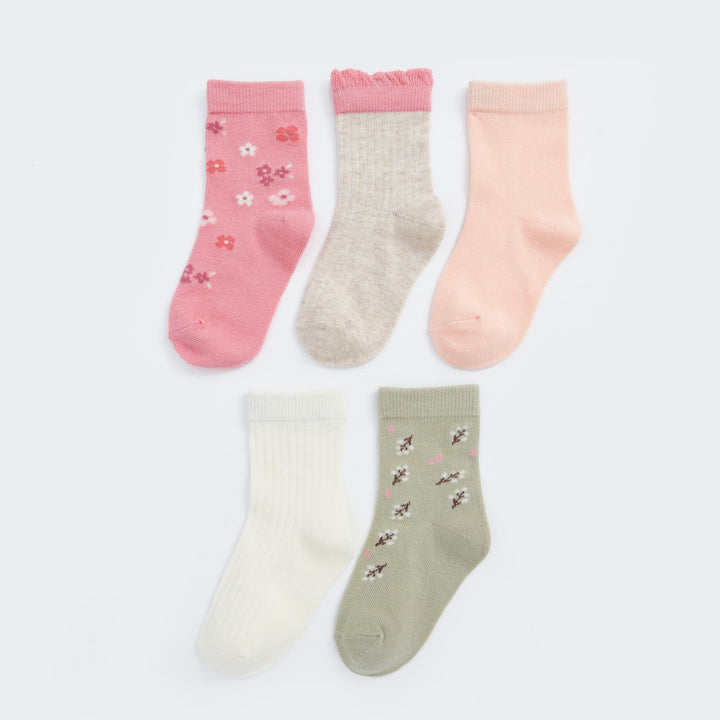 Moudda LC Waikiki - Chaussettes courtes Fille Rose terne - Tunisie 1