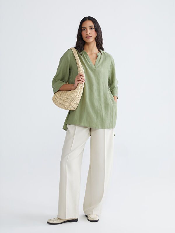 Moudda LC Waikiki - Tunique manches longues en tissu pour Femme - Tunisie 2