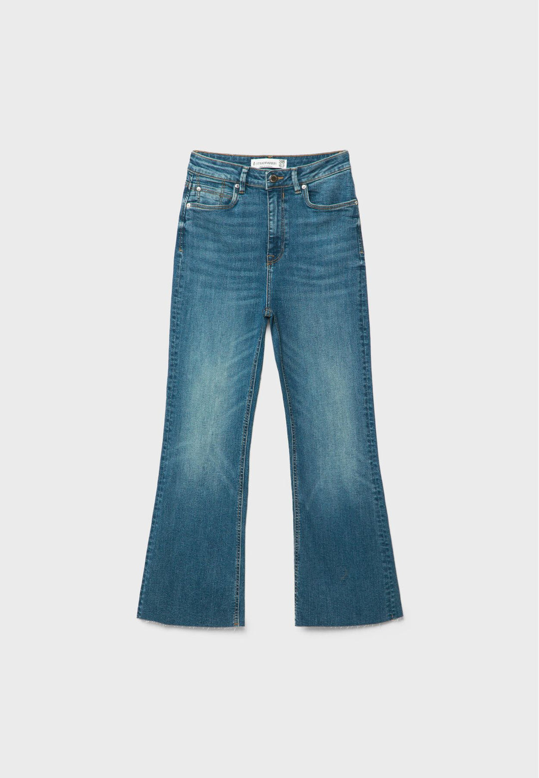 Moudda STRADIVARIUS - Jean Crop Flare Denim 50% Bio - Tunisie 2