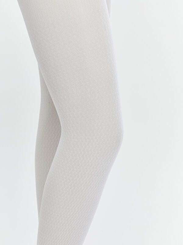 Moudda LC Waikiki - Collants fins Fille Blanc brillant - Tunisie 2